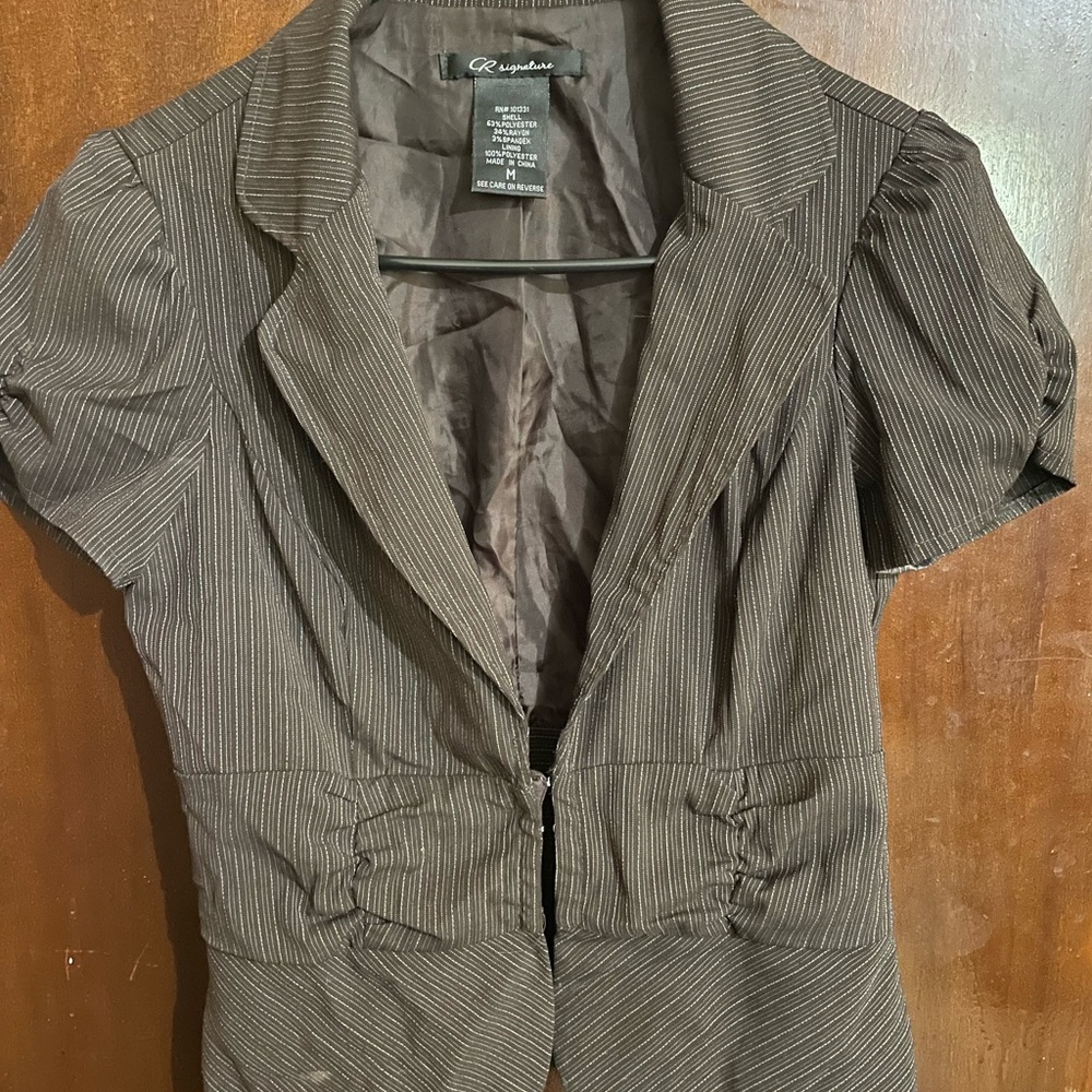 CR Signature brown vest